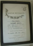 Kisipari Mesterlevél